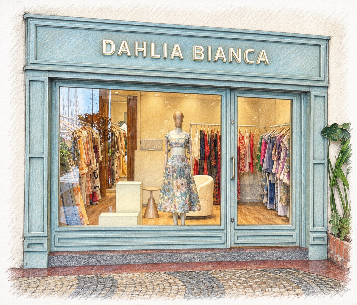 Dahlia Bianca Marina mağazası