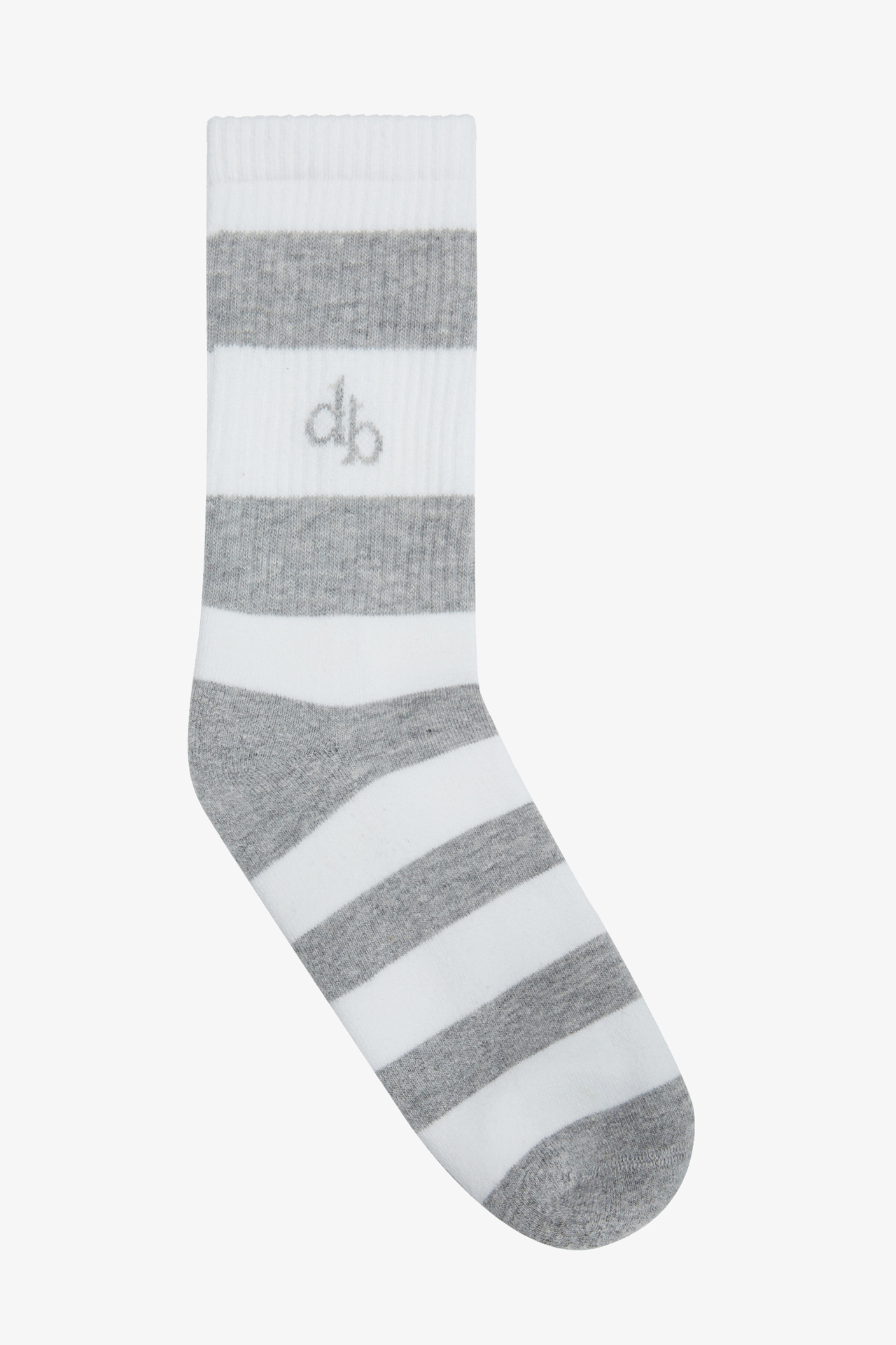 Dahlia Bianca | Fossil Stripe - Beyaz - Socks