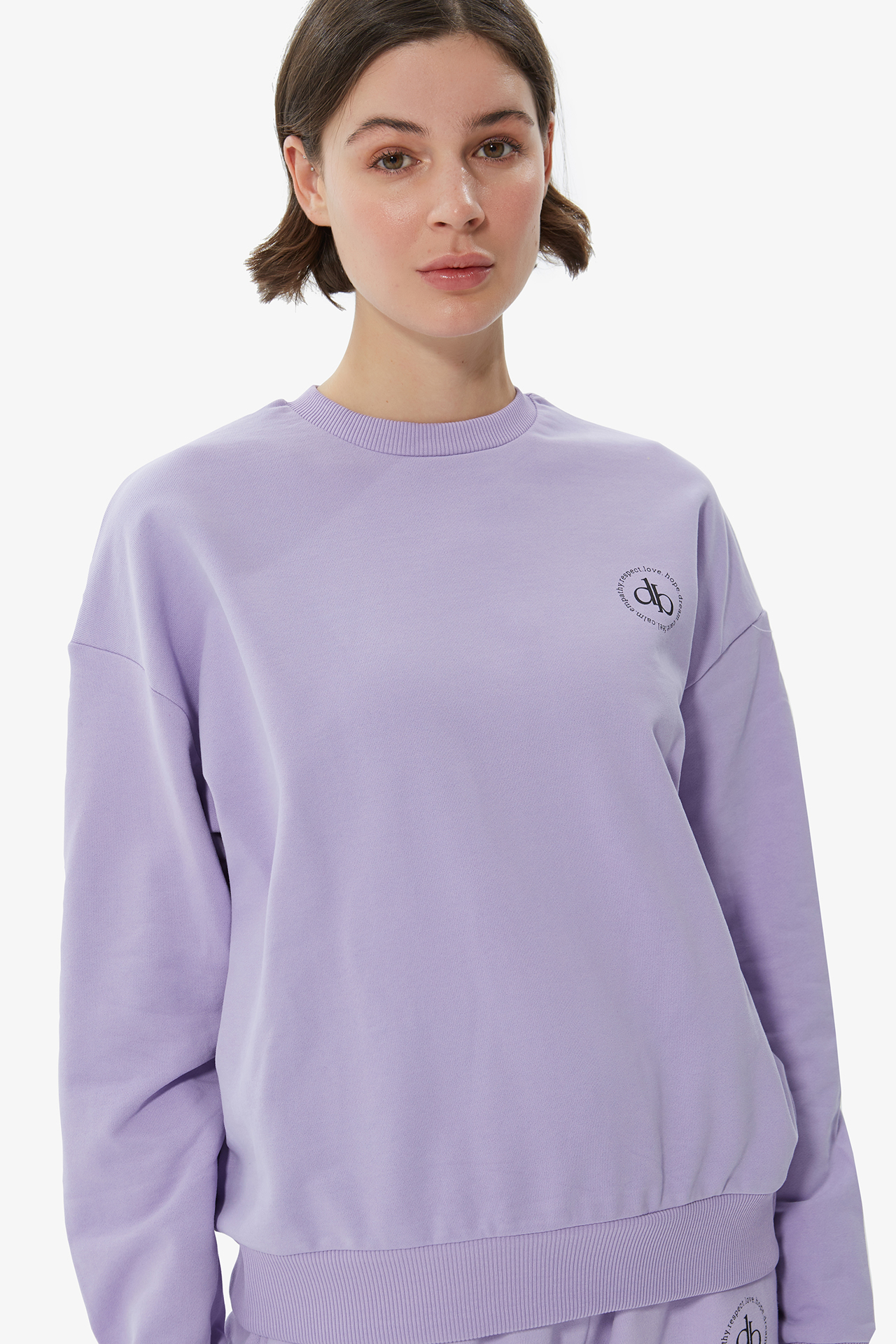 Dahlia Bianca | Sweatshirt - Lilac - Sweatshirt