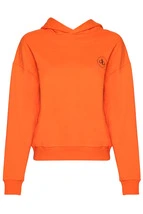 Sweatshirt Turuncu Kapüşonlu Basic Sweatshirt
