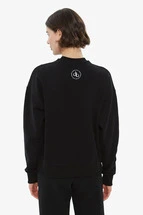Sweatshirt Siyah Bisiklet Yaka Basic Sweatshirt