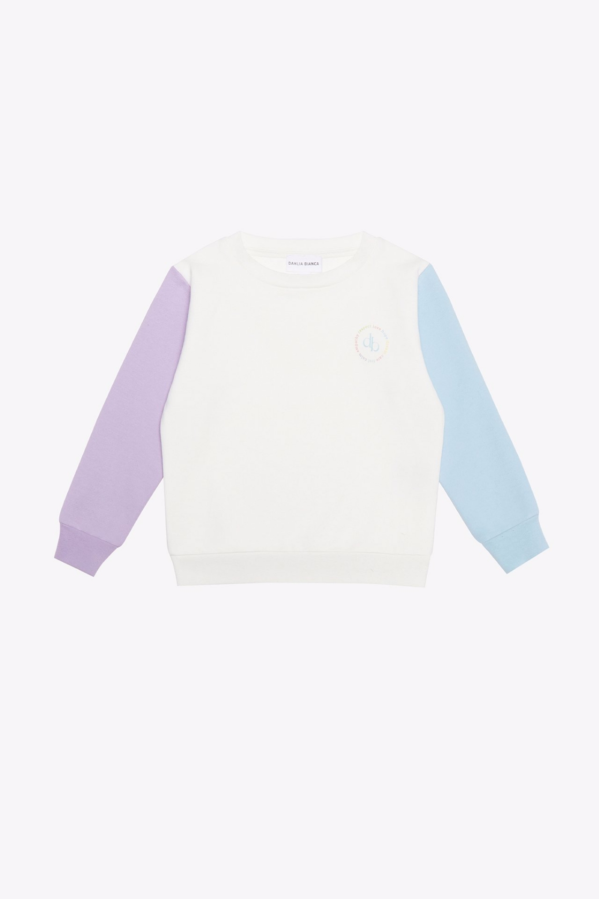 Sweatshirt Renkli Kol Sweatshirt