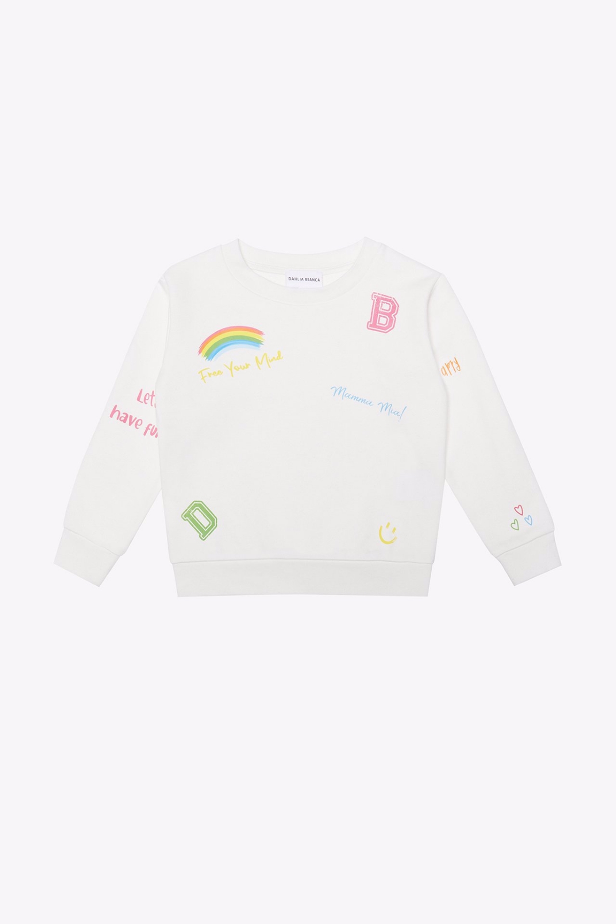 Sweatshirt Çoklu Baskılı Sweatshirt