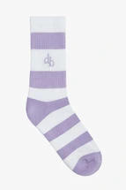Çorap Sheer Lilac Stripe