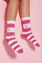 Çorap Pink Lemonade Stripe