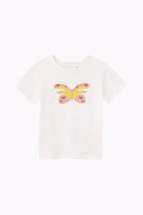 T-shirt Çocuk Süzeneli Kelebek T-shirt