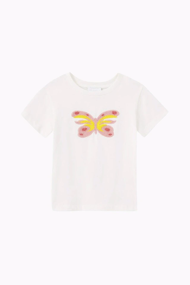 T-shirt Çocuk Süzeneli Kelebek T-shirt