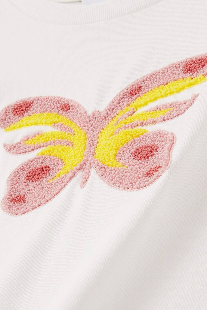 T-shirt Çocuk Süzeneli Kelebek T-shirt