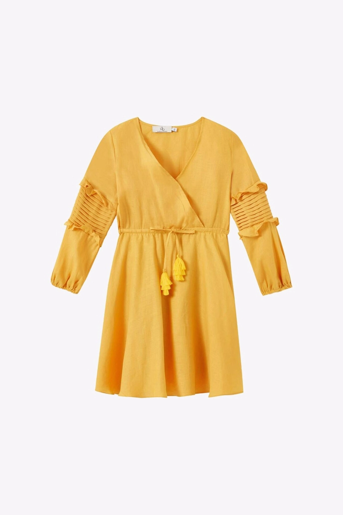Elbise Çocuk Peach Elbise