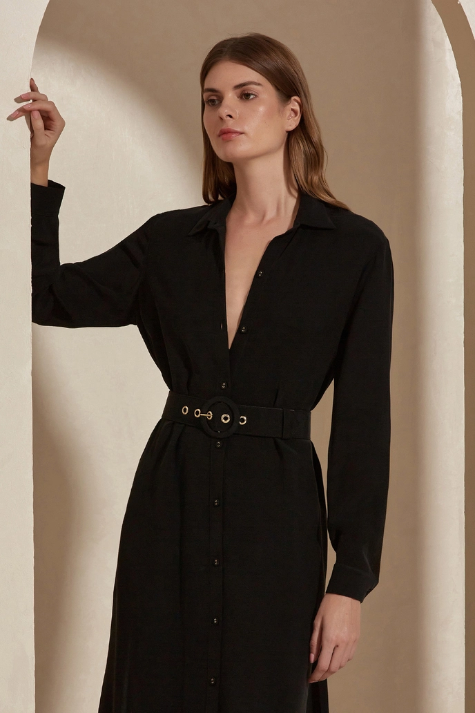 Elbise Donatella Gömlek Elbise