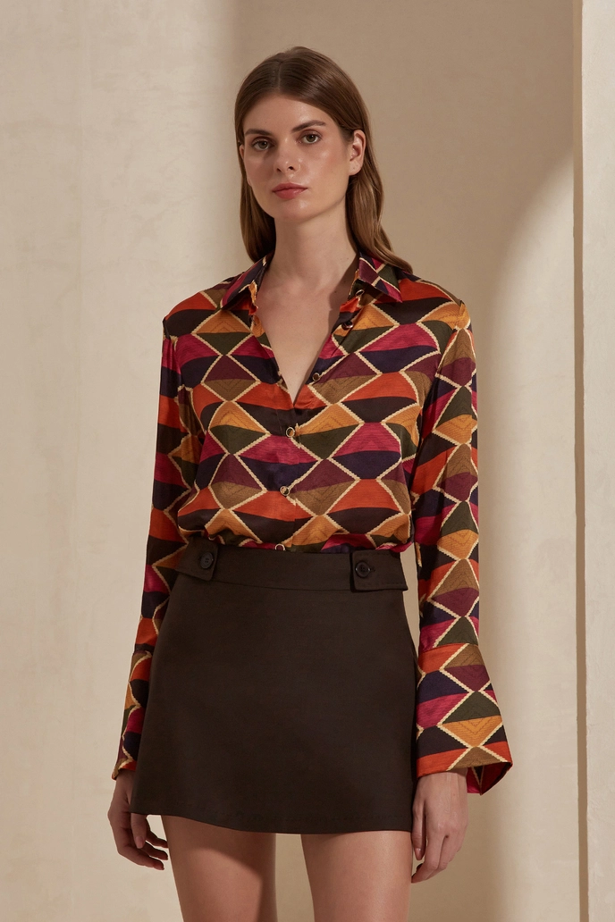 Gömlek Alice İpek Gömlek