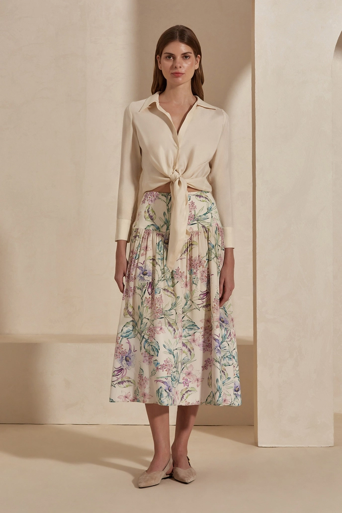 Etek Vera İpek Etek