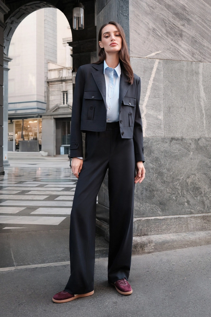 Pantolon Miranda Yün Pantolon