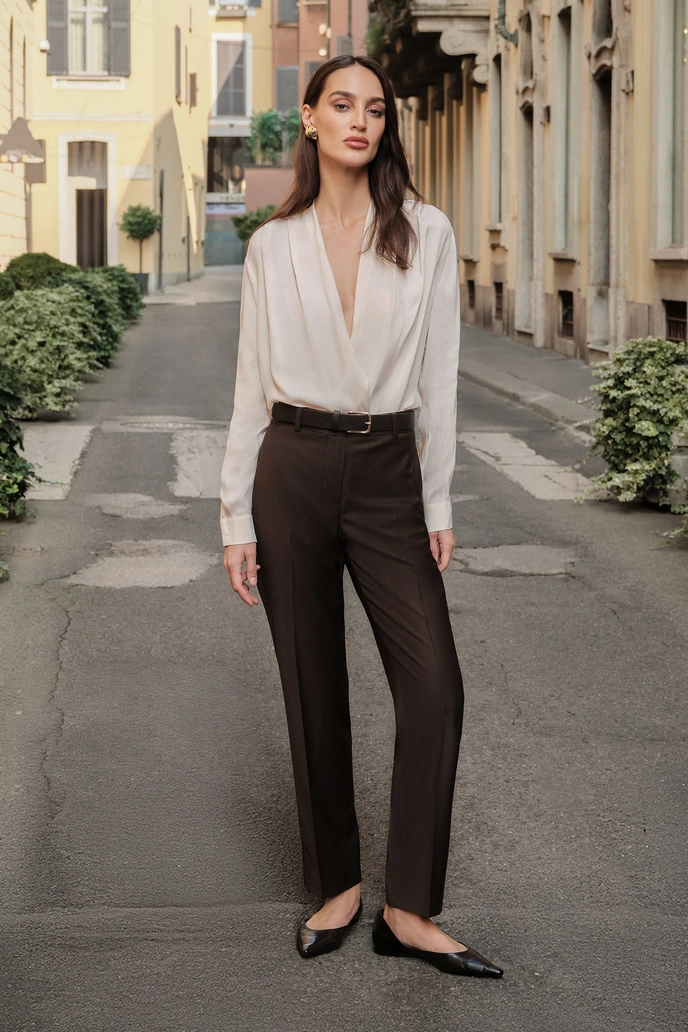 Pantolon Catherina Yün Pantolon