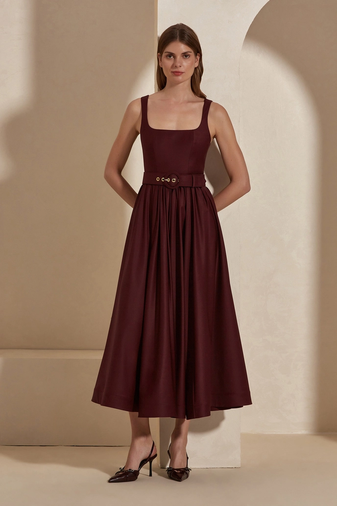 Elbise Corinna Yün Elbise