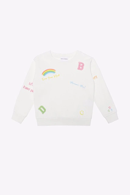 Sweatshirt Çoklu Baskılı Sweatshirt