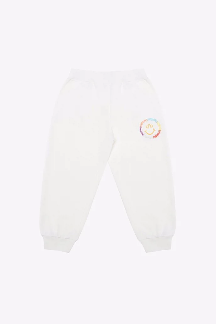 Eşofman Altı Gülen Yüz Nakışlı Eşofman